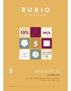 Matemáticas Evolución Rubio 5