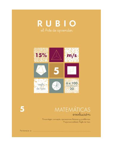 Matemáticas Evolución Rubio 5