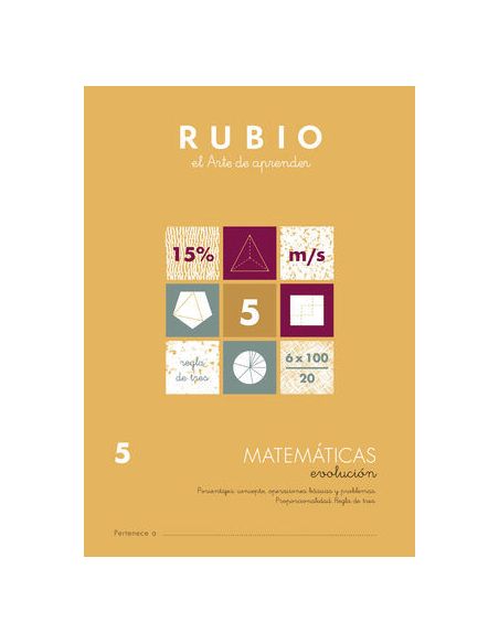 Matemáticas Evolución Rubio 5