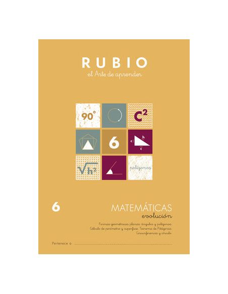 Matemáticas Evolución Rubio 6