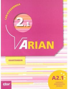 Arian A2.1 Lan-Koadernoa (+Erantzunak)