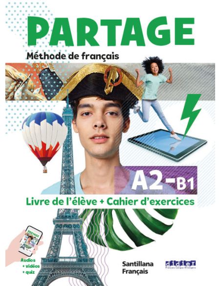 Partage A2/B1 Livre+Cahier