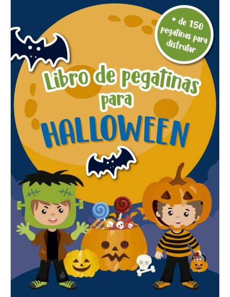 Libro De Pegatinas Para Halloween