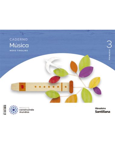 Caderno Musica Novo Tiroliro 3 Primaria Construindo Mundos|Libreriasalesiana