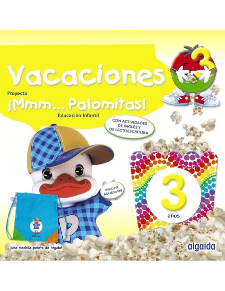 ¡Mmm... Palomitas! 3 Años. Cuaderno De Vacaciones