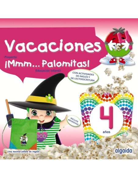 ¡Mmm... Palomitas! 4 Años. Cuaderno De Vacaciones