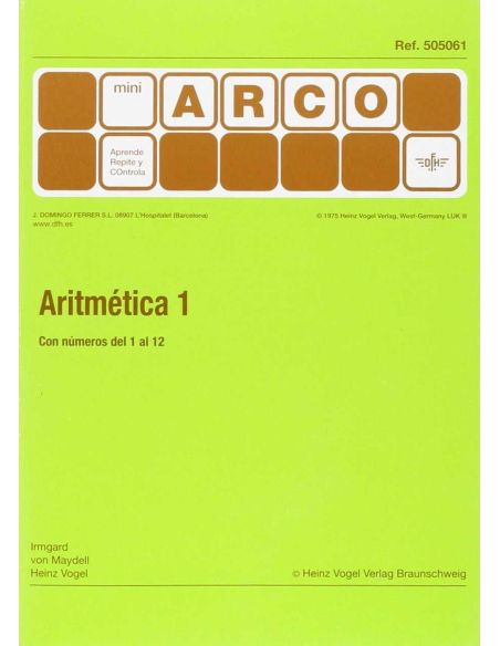 Aritmética 1. Con Números Del 1 Al 12