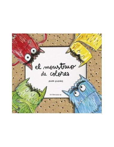 El Monstruo De Colores, Un Libro Pop-Up