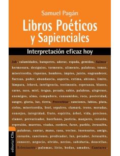 Libros Poéticos Y Sapienciales Del Antiguo Testamento. Interpretación Eficaz Hoy