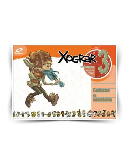 Música Xograr, 3 Educación Primária, 2 Ciclo. Caderno De Traballo