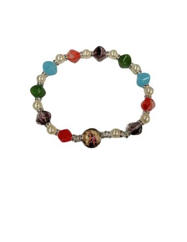 Brazalete Piedras Colores Cristal Brill. V.Carmen