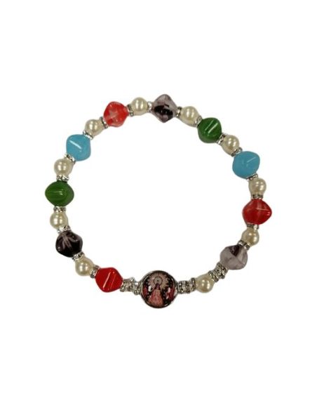 Brazalete Piedras Colores Cristal Brill. V. Pilar
