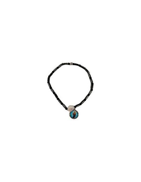 Brazalete Hematite Concha Auxiliadora