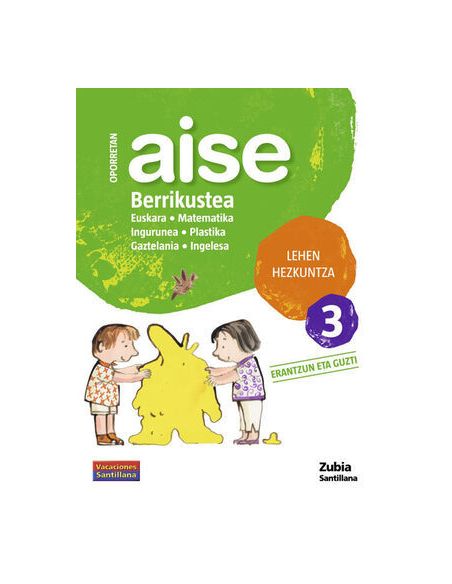 Oporretan Aise Berrikustea Lehen Hezkuntza 3 Vacaciones Santillana