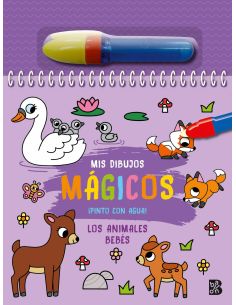 Pinto Con Agua-Los Animales Bebés