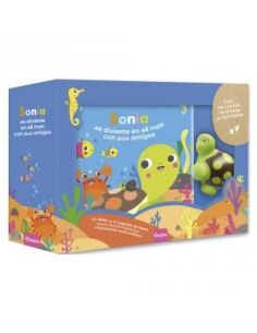 Libro De Baño.  Sonia Se Divierte En El Mar Con Sus Amigos