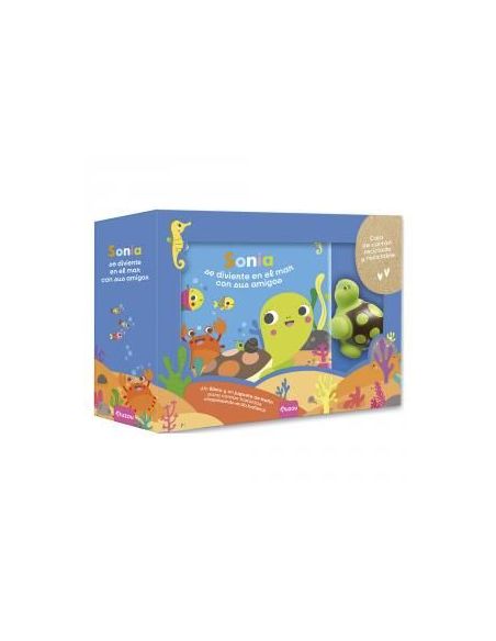 Libro De Baño.  Sonia Se Divierte En El Mar Con Sus Amigos