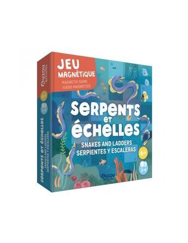 Juego Magnético Serpientes Y Escaleras