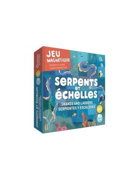 Juego Magnético Serpientes Y Escaleras