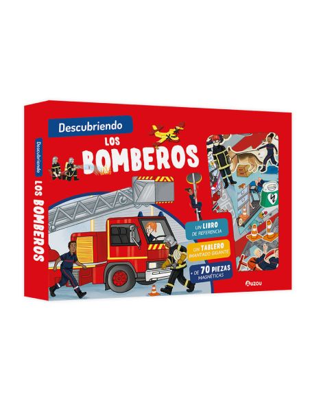 Descubriendo A Los Bomberos. Tablero Magnético