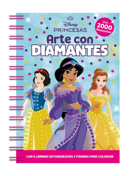 Princesas. arte con diamantes