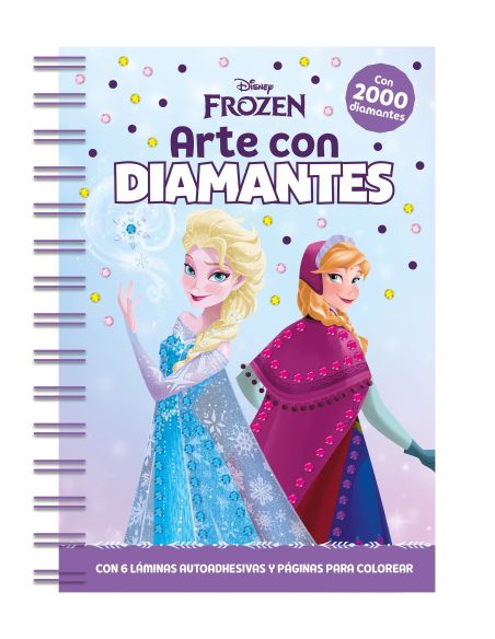 Frozen. arte con diamantes