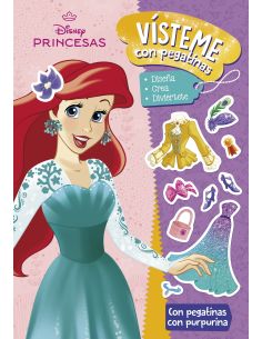 Princesas. Vísteme Con Pegatinas 4