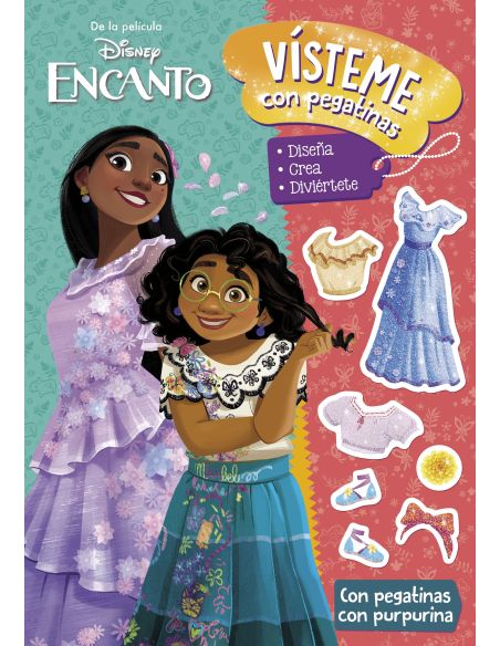 Encanto. Vísteme Con Pegatinas 2