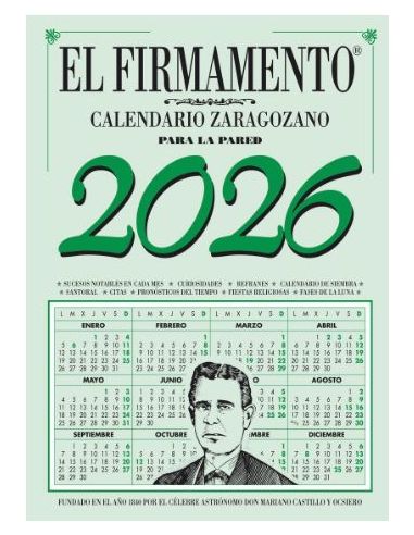 Calendario Pared Zaragozano