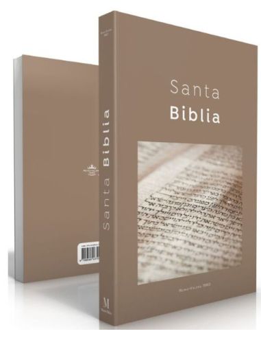 Biblia Misionera Rvr60 - Marrón, Diseño Manuscrito
