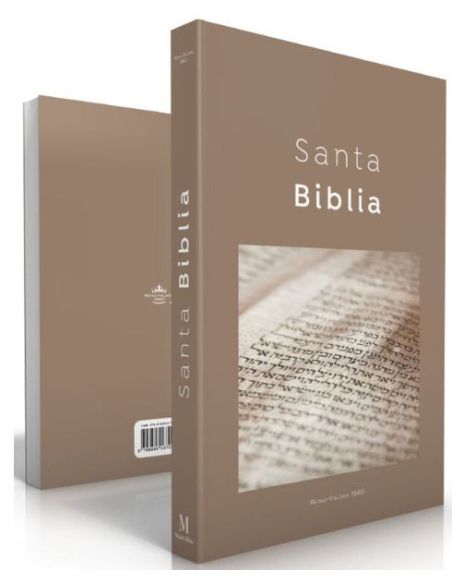 Biblia Misionera Rvr60 - Marrón, Diseño Manuscrito