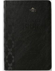 Biblia Rvr60 Tamaño Manual Letra Gigante I;Piel Negro Reina Valera