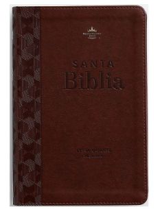 Biblia Rvr60 Tamaño Manual Letra Gigante I/Piel Café