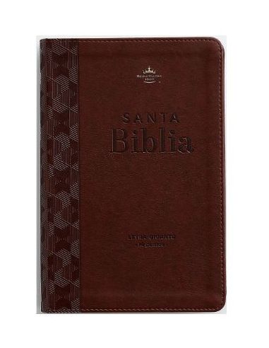 Biblia Rvr60 Tamaño Manual Letra Gigante I/Piel Café