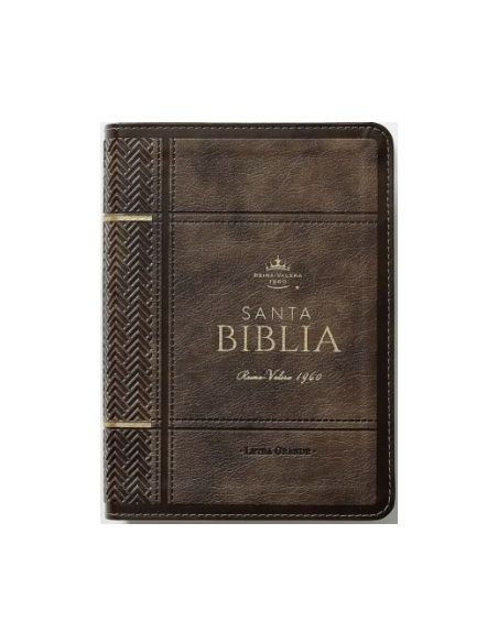 Biblia Rvr60 Tamaño Compacto Letra Grande I/Piel Mokka