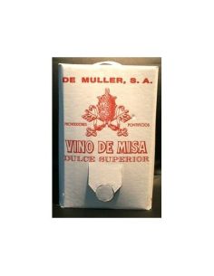 Vino De Misa Muller 5 L. Bag-In-Box