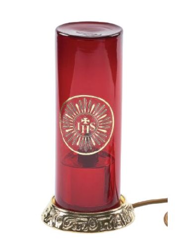 305 Lámpara Ø 10 H. 23 Cm. Lampada Eléctrica Santísimo