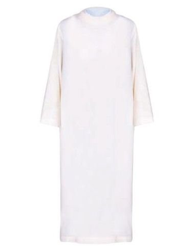 Alba Blanca Poliéster Alta Calidad 145Cm Alba 176Cm Person.