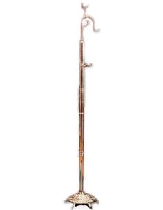 Portaincensario Latón Plateado 147Cm