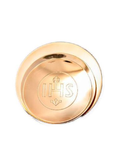 Patena Latón Baño Oro 14Cm Ihs