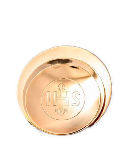 Patena Latón Baño Oro 14Cm Ihs