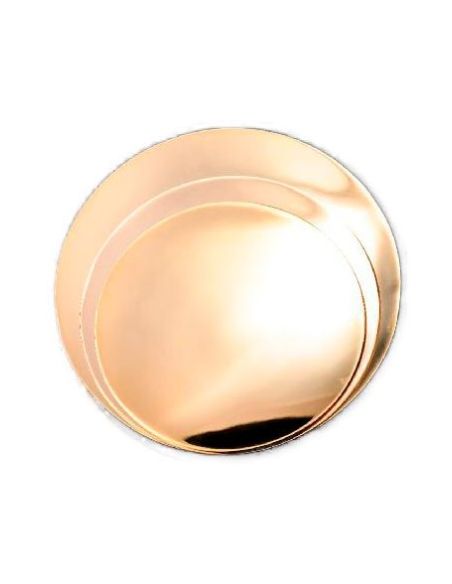 Patena Latón Baño Oro 14Cm