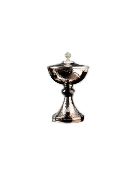 Copón Latón Plata Y Oro 24Cm