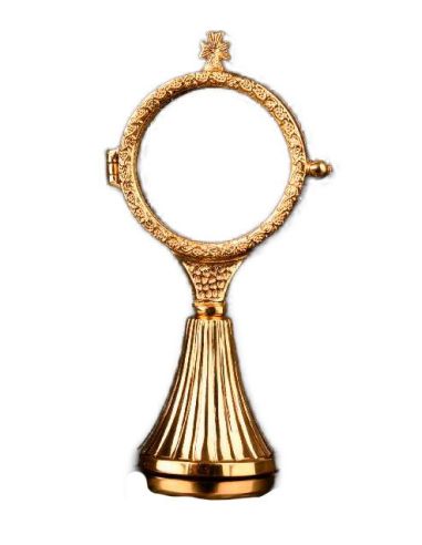 Custodia Latón Baño Oro 18Cm - 6,5Cm