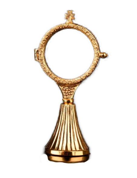 Custodia Latón Baño Oro 18Cm - 6,5Cm