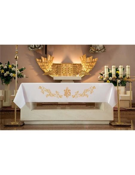 Mantel Altar 150X300Cm Bordado Jhs Frontal Poliéster 80%|Libreriasalesiana