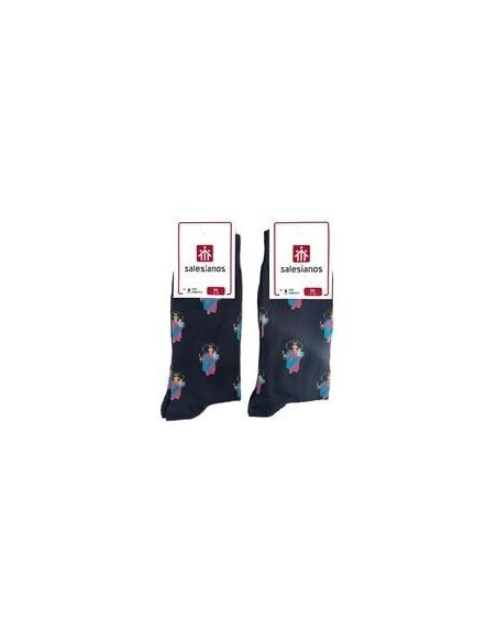 Calcetines María Auxiliadora Gris Talla 21/25