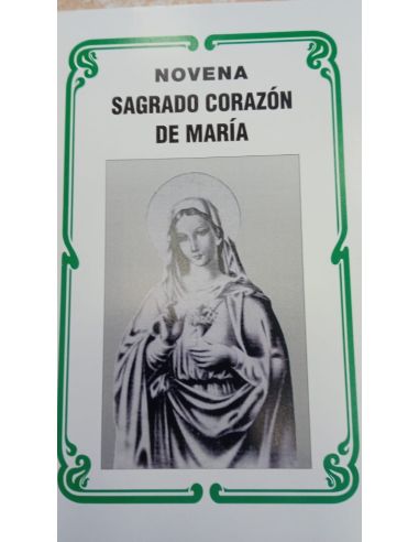 Novena Sagrado Corazón De María