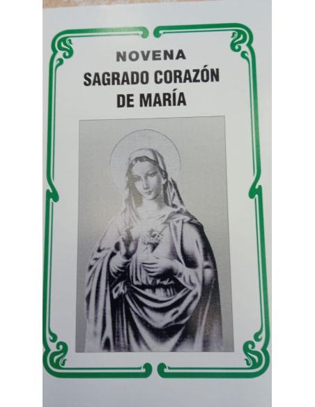 Novena Sagrado Corazón De María