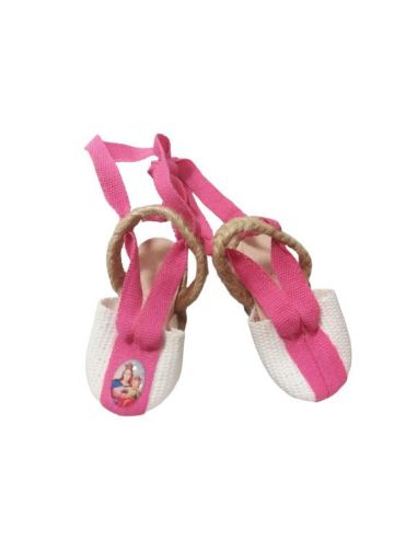 Zapatillas Colgante Cinta Fucsia-Mª Auxiliadora
